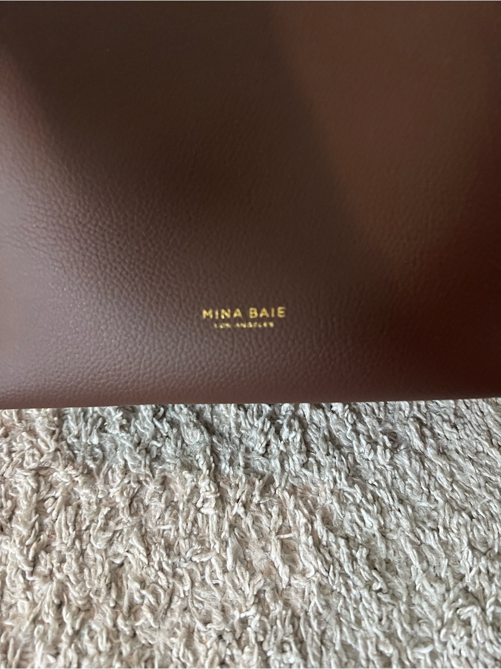 Mina baie Harlow mini bag in coco - Picture 2 of 7